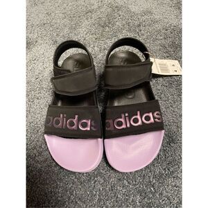 Brand New Adidas Adilette Women's Strappy Sandals Size Women’s 5 Black